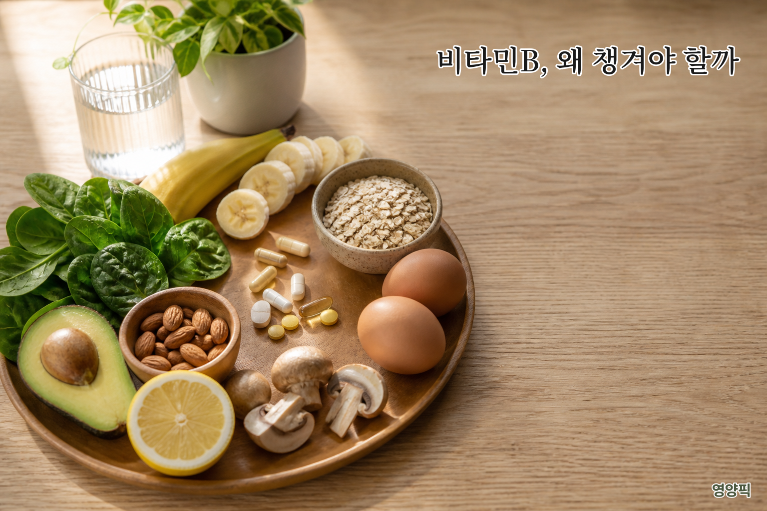 비타민B 종류별 효능 6가지 한눈에 비교 2026