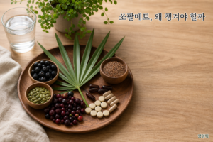 쏘팔메토 효능이 궁금하다면? 전립선·배뇨·탈모 2026