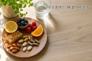 프로폴리스 효능 효과 2026 — 식약처 인정 기능성부터 활용까지